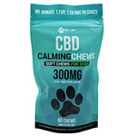 CBD Calming Dog Chew Treats 300mg - 60 Chews
